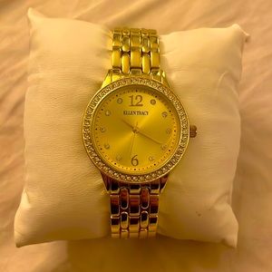 Gold Ellen Tracy Watch